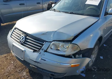 2003 Volkswagen Passat Gls from USA, damaged, VIN WVWVD63B73E148373